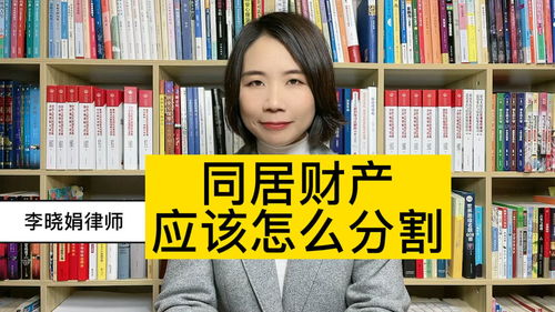 離婚律師 民法典分手后同居財產怎么分